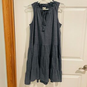 Max Studio sleeveless dress blue size M
